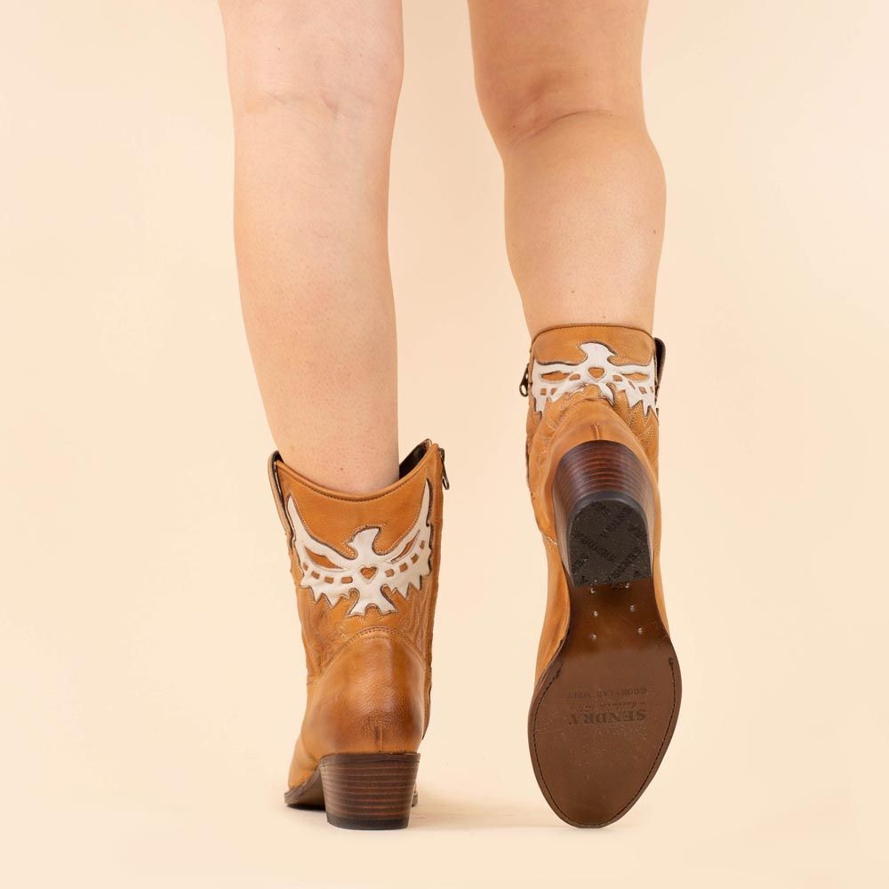 Sendra 16660 cognac met adelaar
