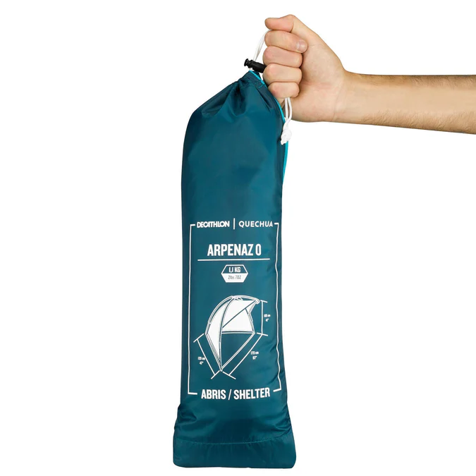 Tenda de praia compacta Decathlon - Quechua Arpenaz com proteção solar