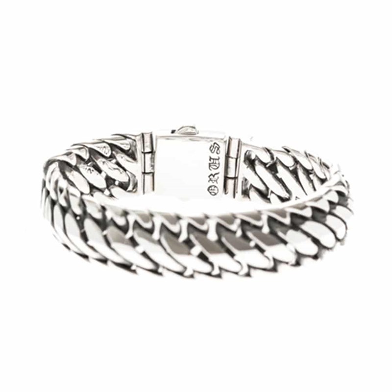 Bracelet Homme Reptile Argent