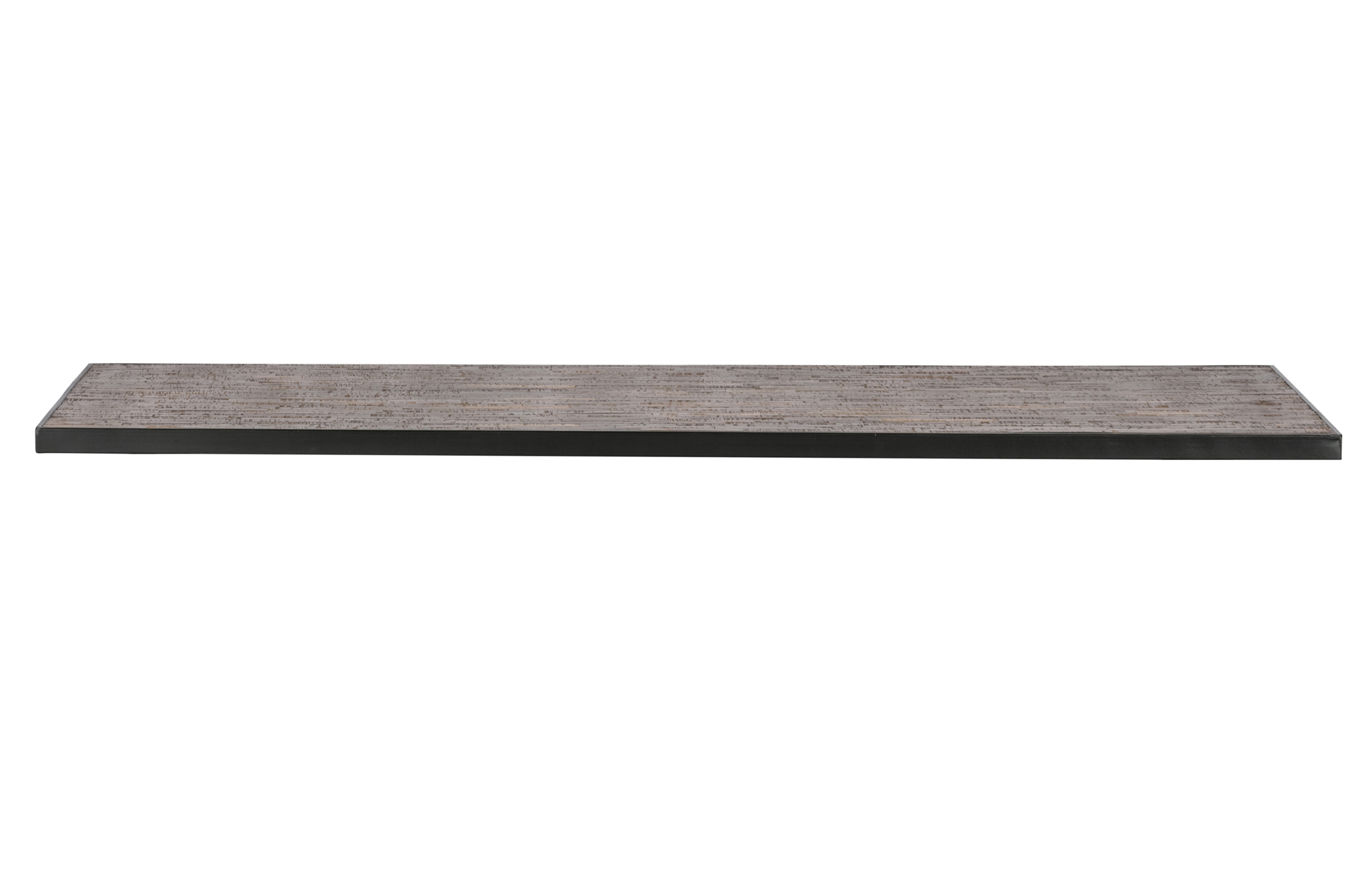 WOOOD tafelblad Tablo teak/metaal 180x90 cm