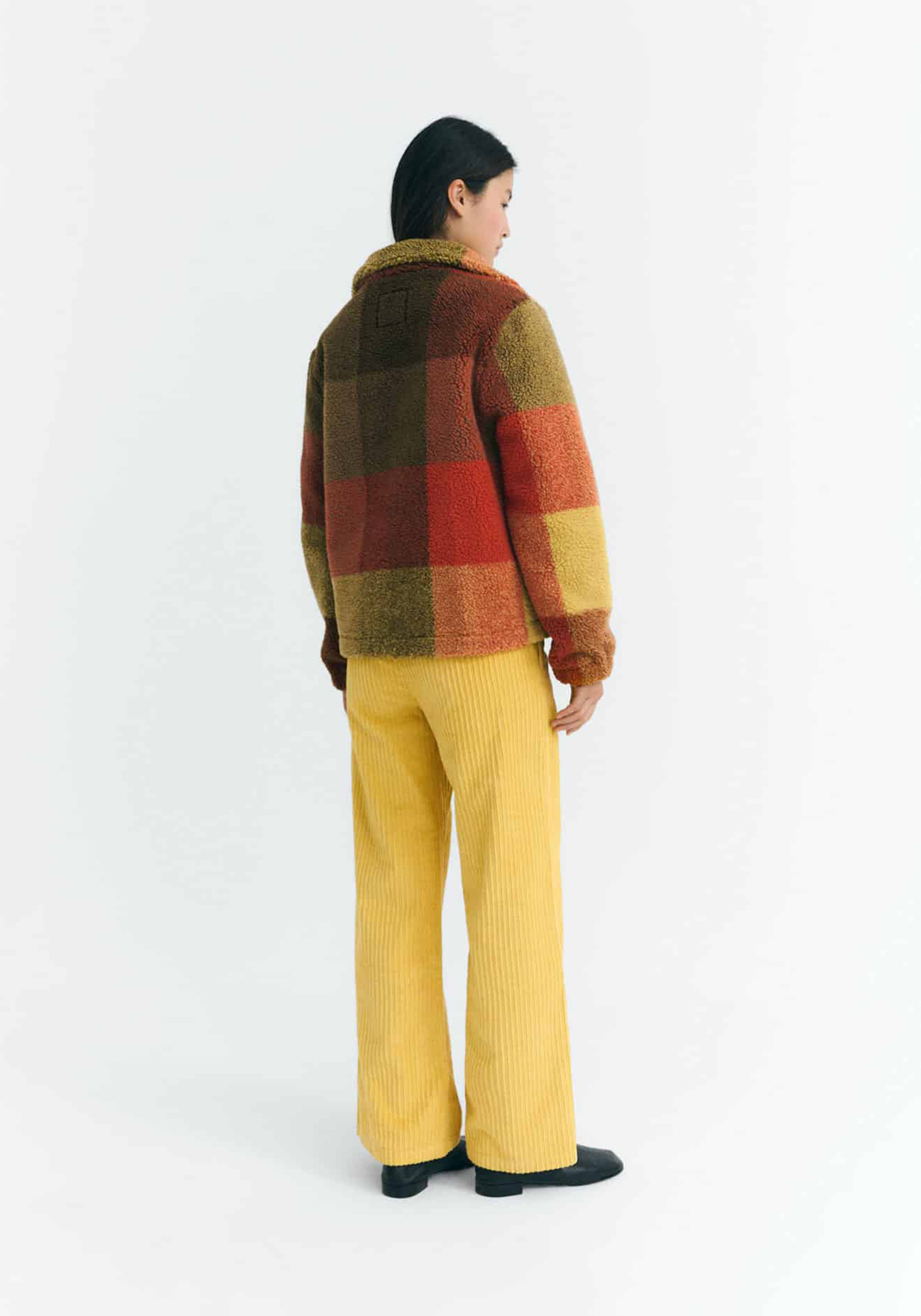 Thinking Mu Jacke Sophie Creeck Checks Multicolor