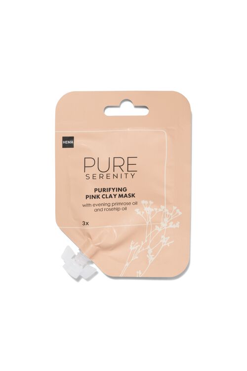 masque visage pink clay