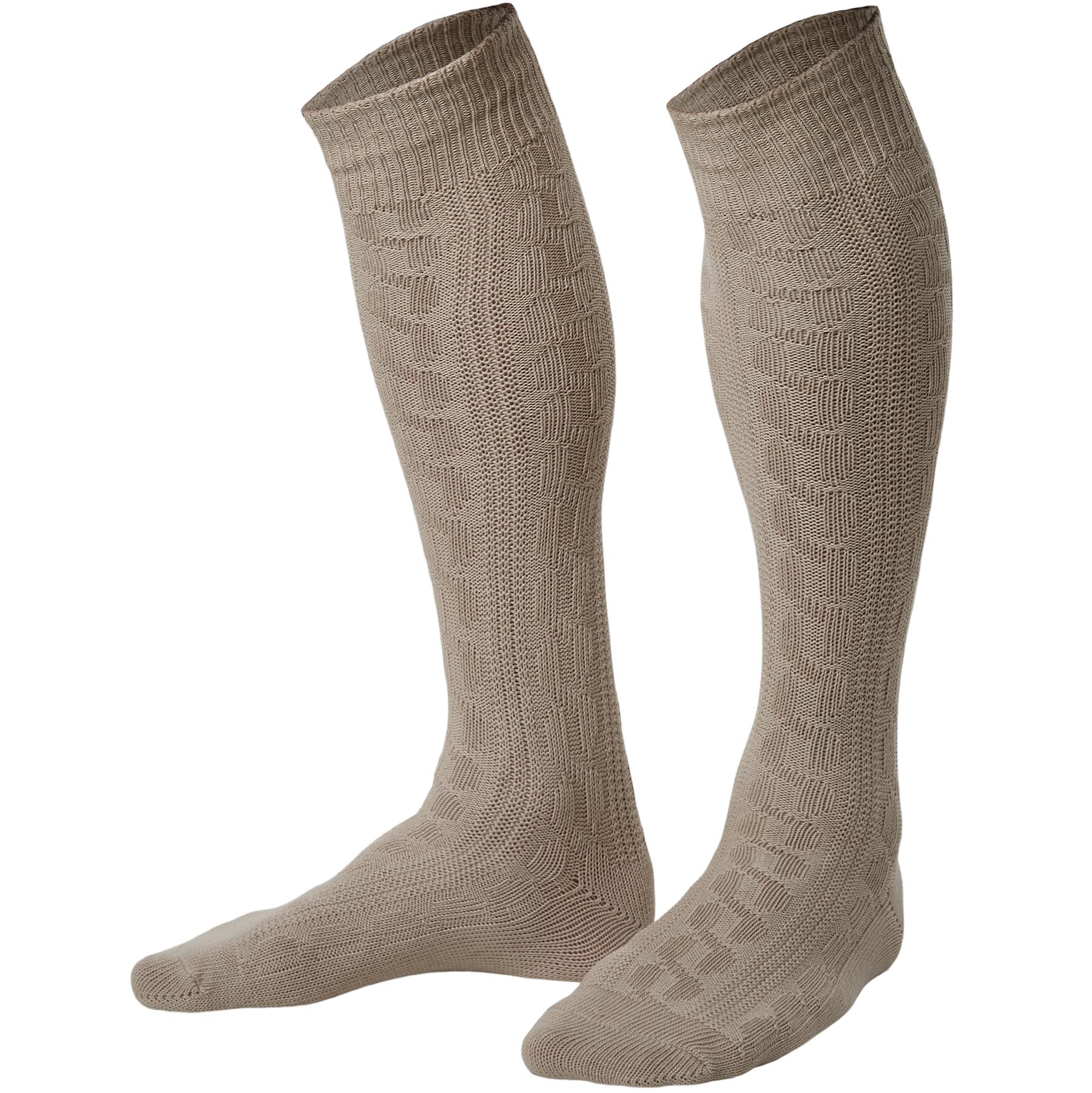 tectake® Kniestrümpfe beige