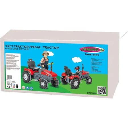 Jamara Tret-Traktor Power Drag rot