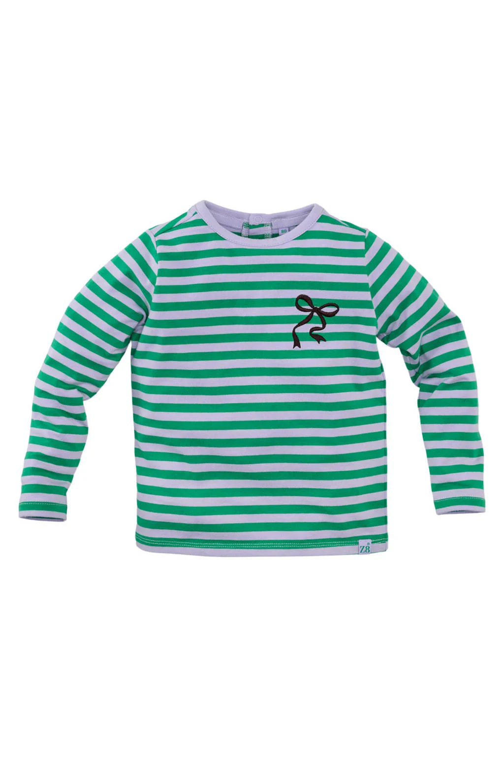 Z8 mini longsleeve Nouraine groen/lila