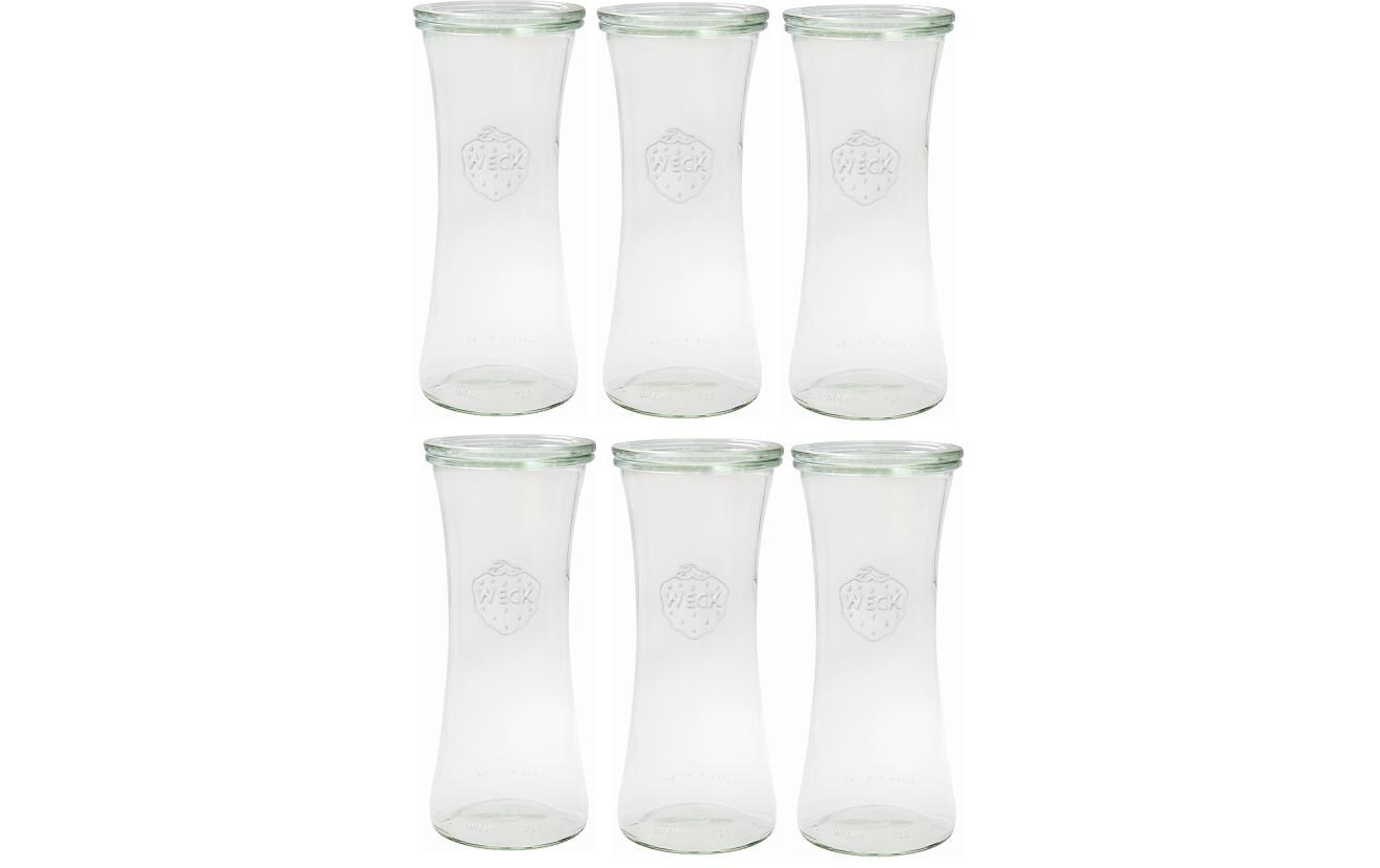 Einmachglas 700 ml, 6 StückEinmachgläser Set mit Deckel