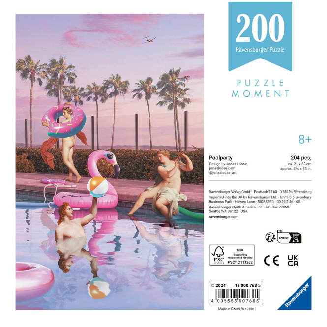 Puzzle Moment - Pool Party - 200 Teile