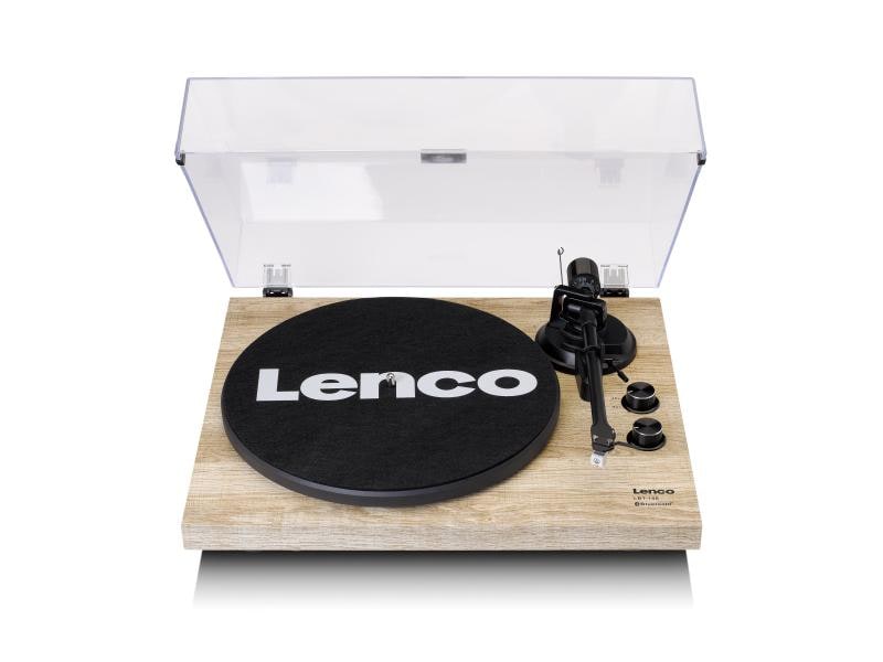 Lenco Plattenspieler LBT-188 Hellbraun Plattenspieler mit Bluetooth