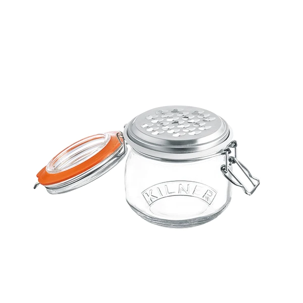 Set râpe et bocal en verre 500 ml Kilner