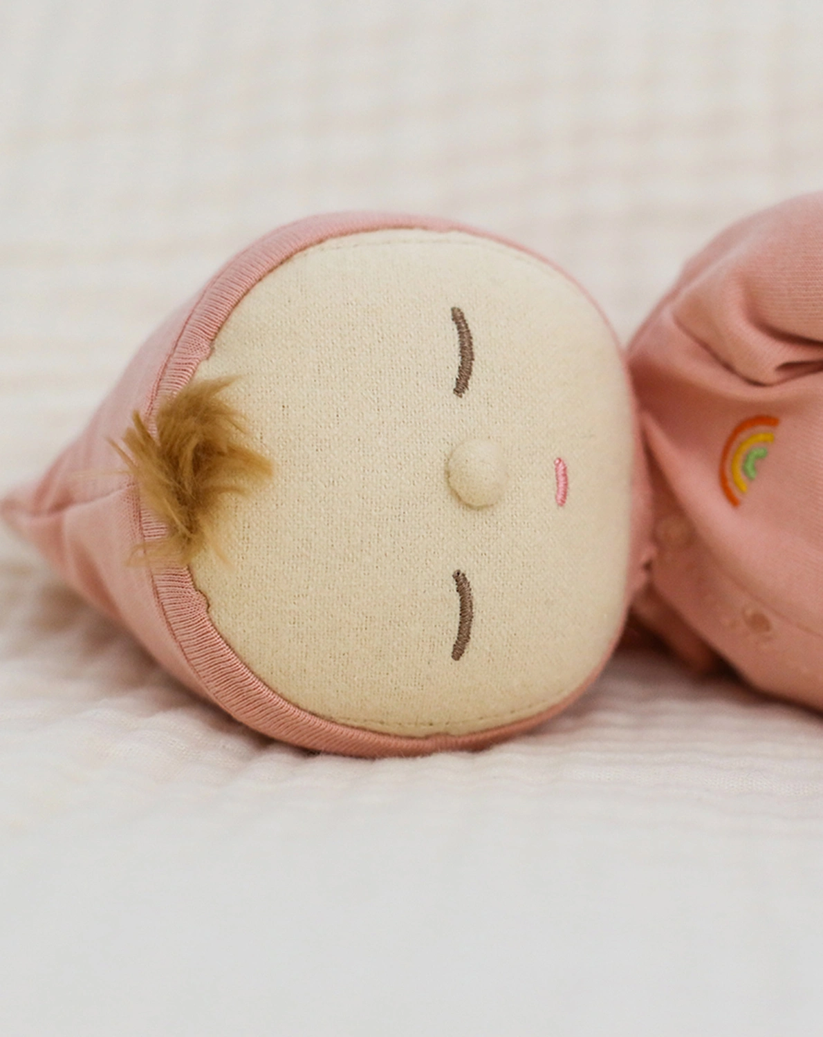 Stoffpuppe DOZY DINKUM - MOPPET (32cm) in rose