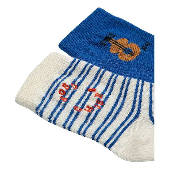 Bobo Choses Lot 2 Chaussettes Guitare | Bleu