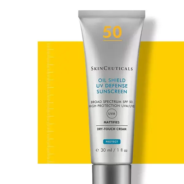 Protetor solar facial matificante SkinCeuticals Photoprotection Oil Shield UV Defense FPS 50 30ml