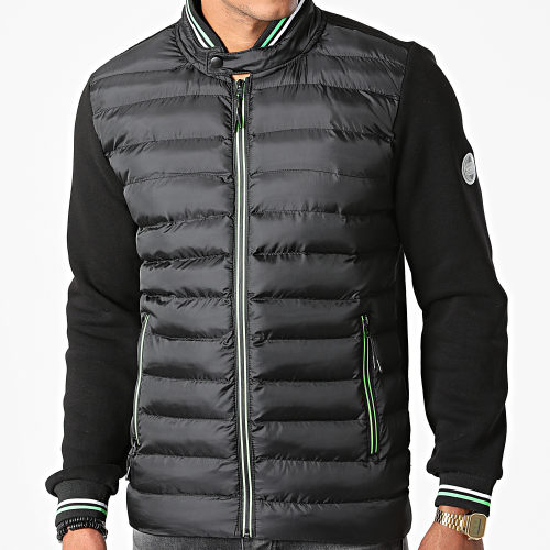 Veste Zippée 3485 Noir Vert