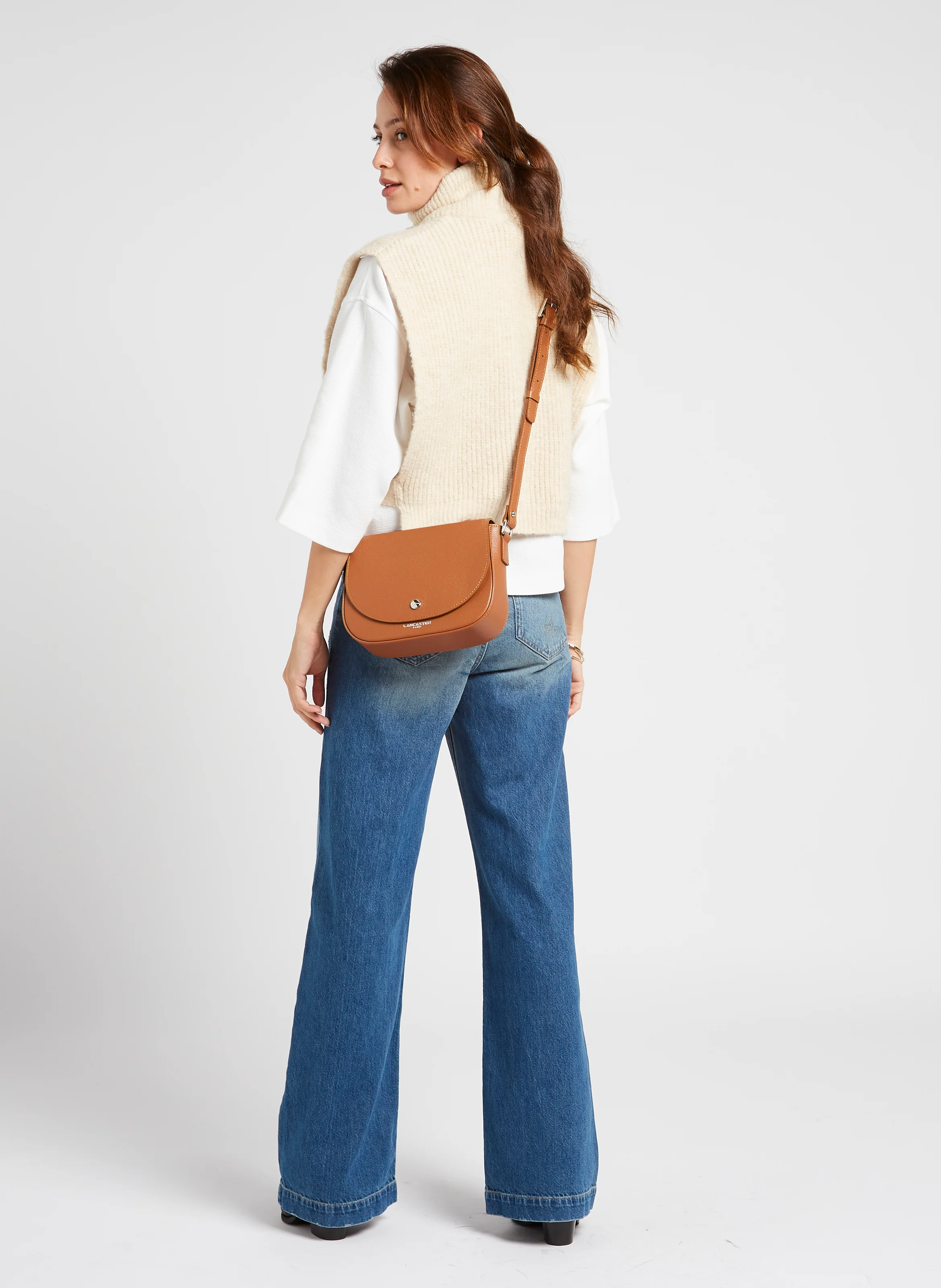 BAO - Sac bandoulière en cuir | Marron