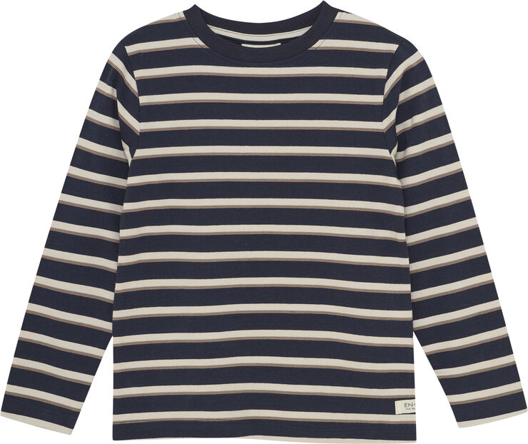 En Fant T-Shirt LS Stripe Parisian night