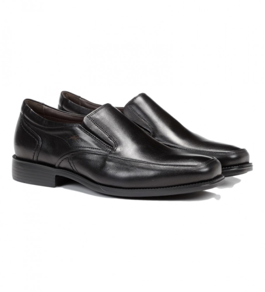 Mocassins de couro Fluchos 7996_Mall_Preto