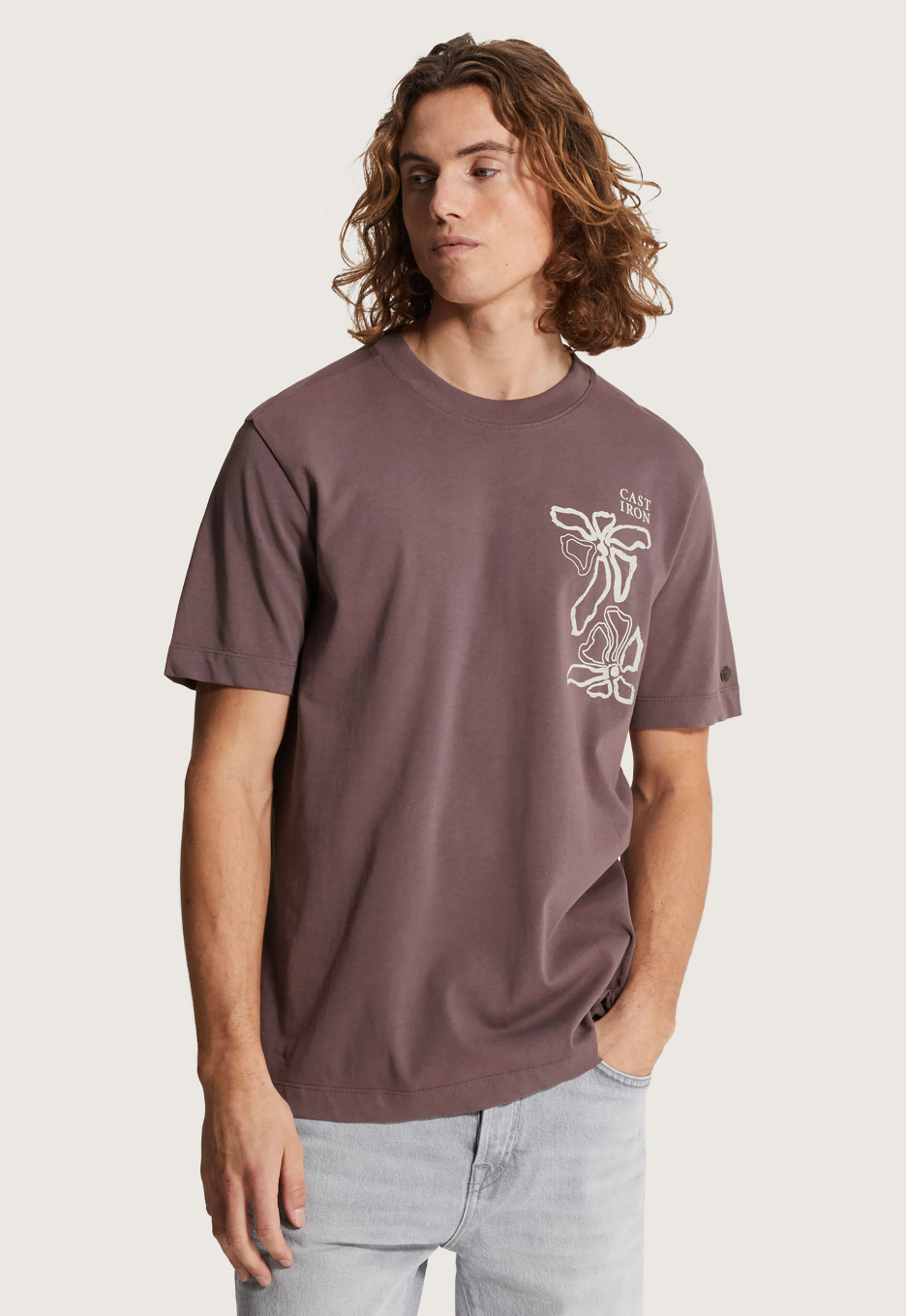 Cast Iron Single Jersey T-shirt