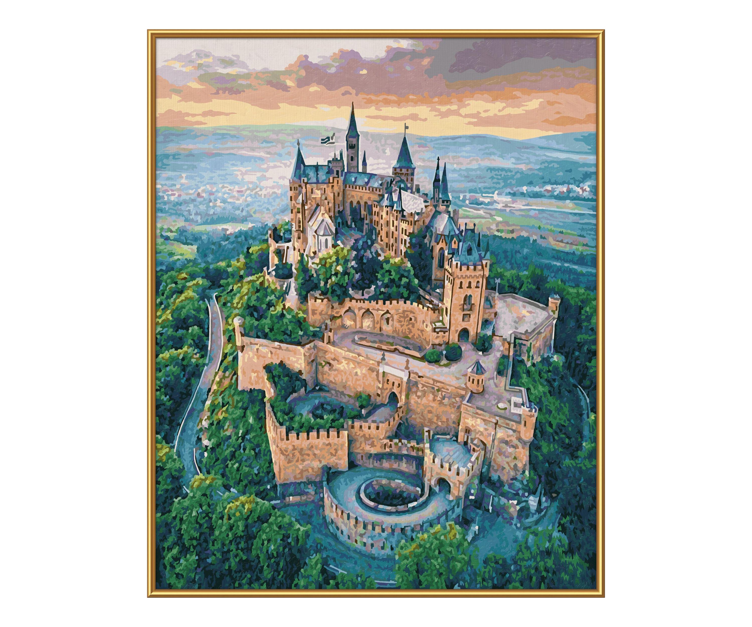 Meisterklasse Premium, Malen nach Zahlen (Mal-Sets) - Malen nach Zahlen - Burg Hohenzollern