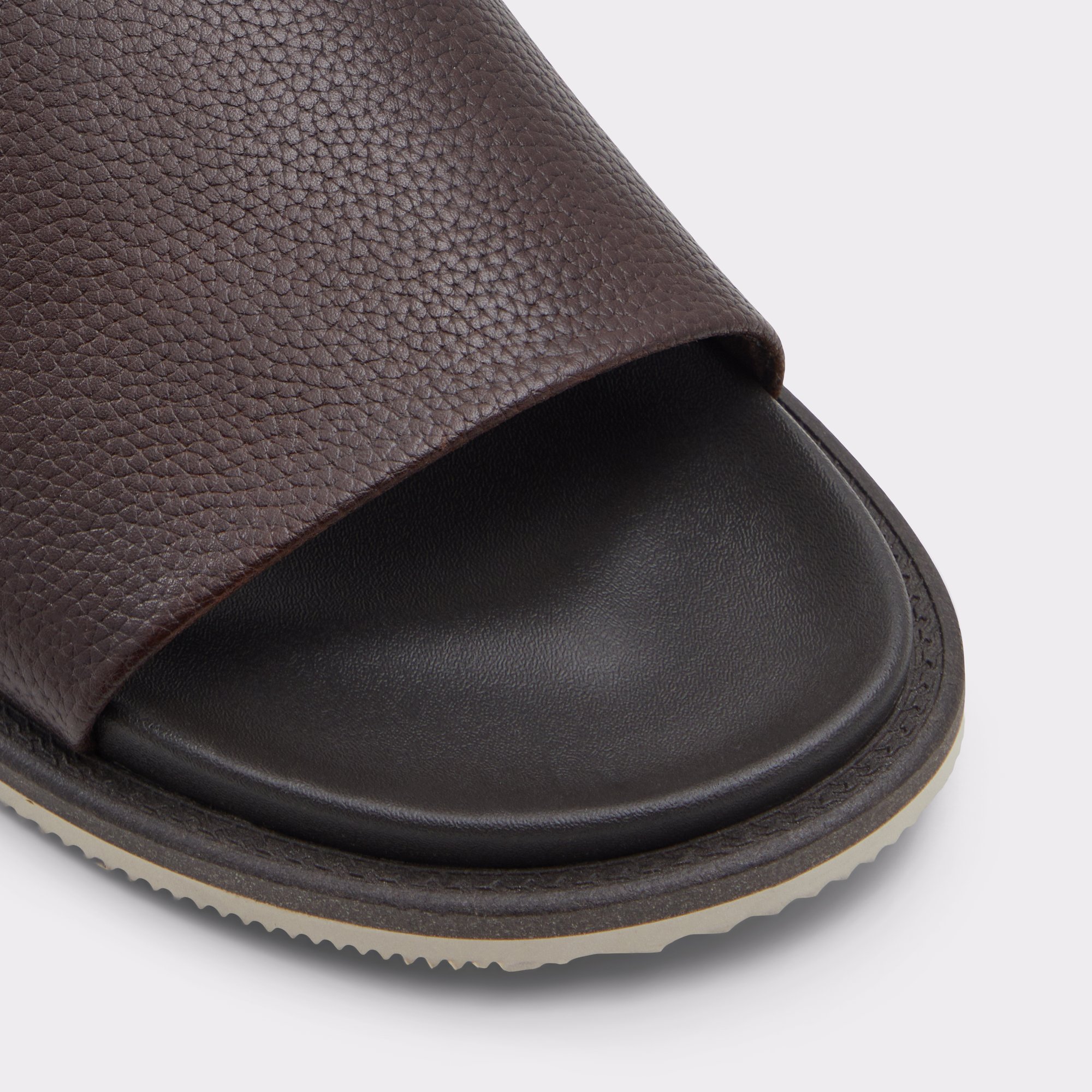 Gentslide Dark Brown Men Slides