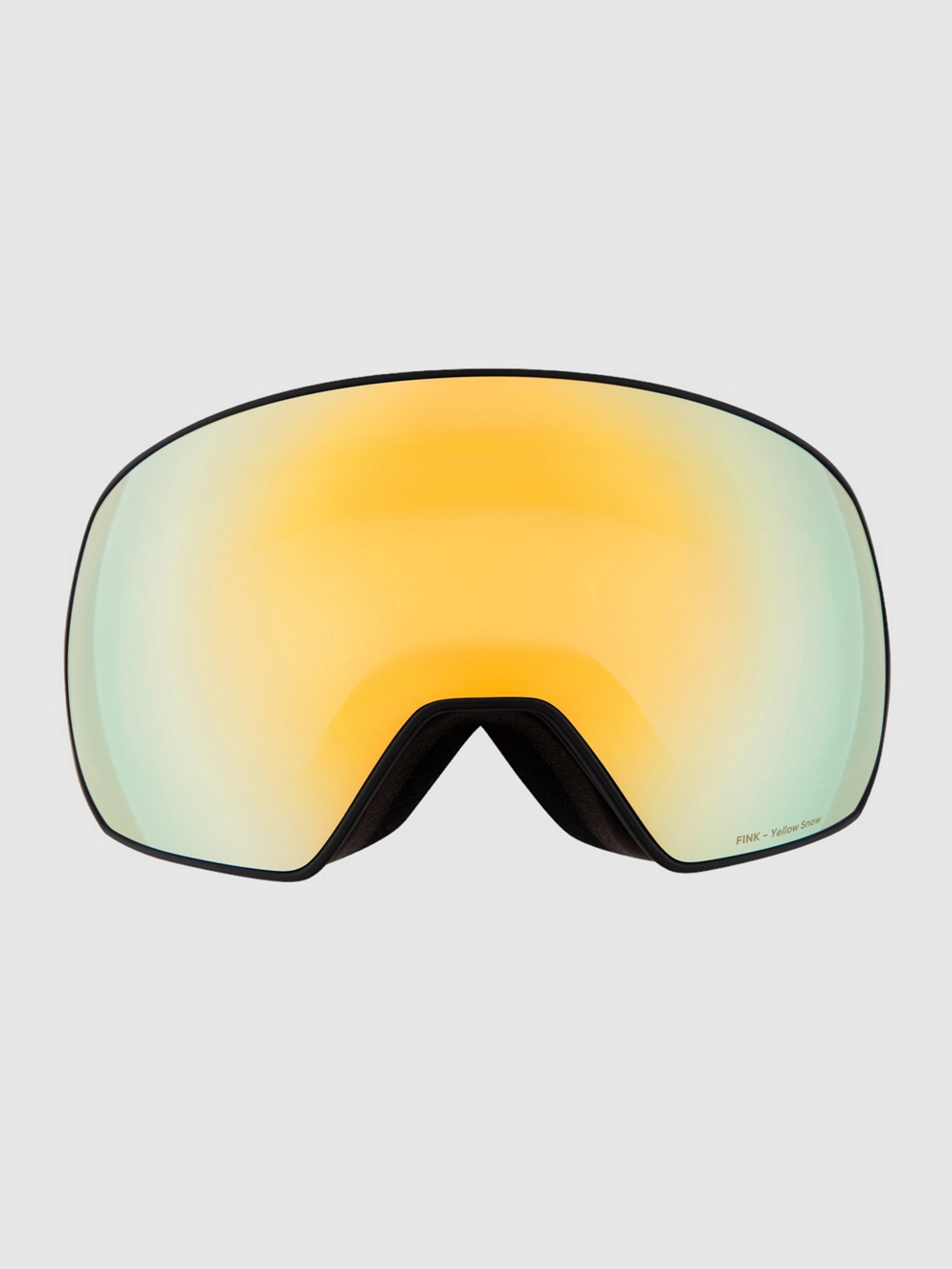 Red Bull SPECT Eyewear Fink Black Goggle smoke with yellow