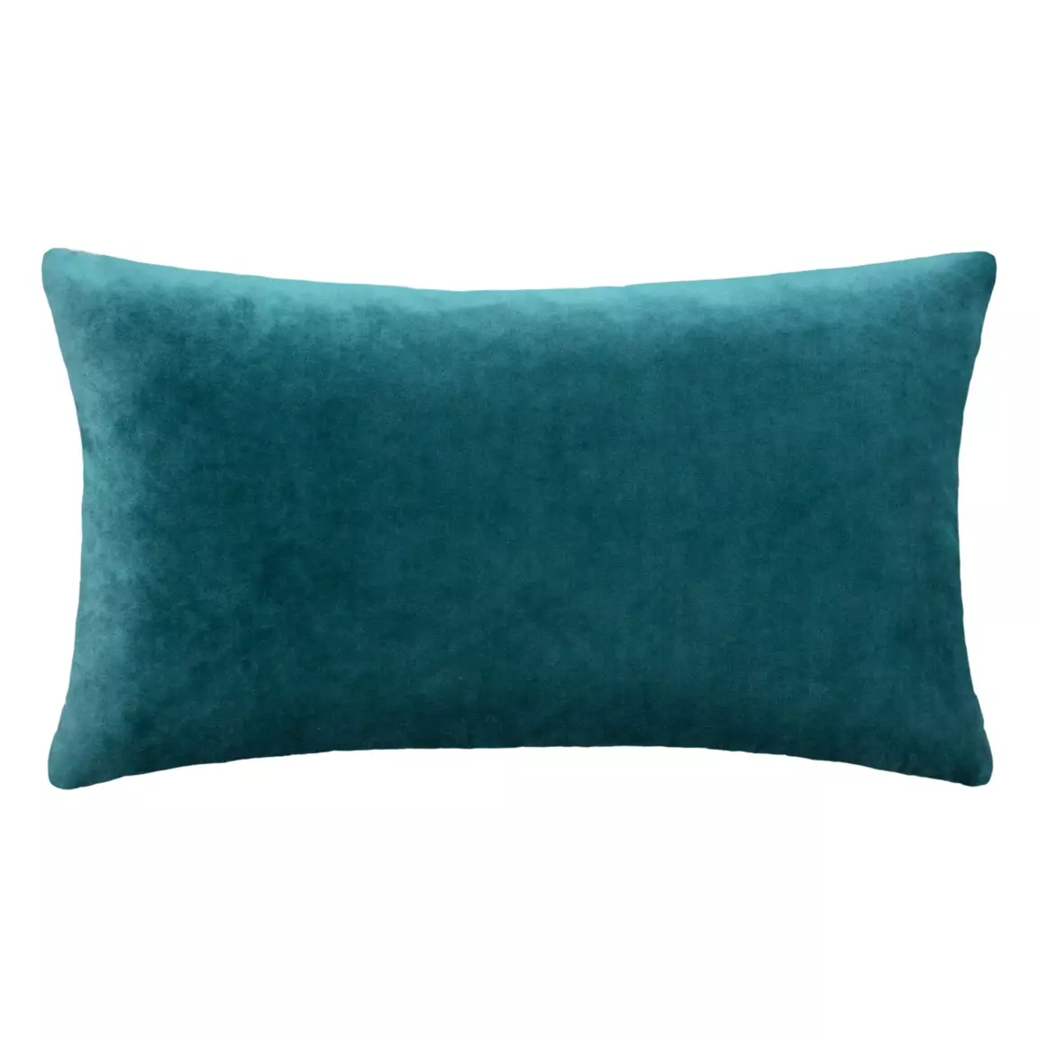 Coussin rectangulaire velours (30 x 50 cm) Dolce Bleu canard