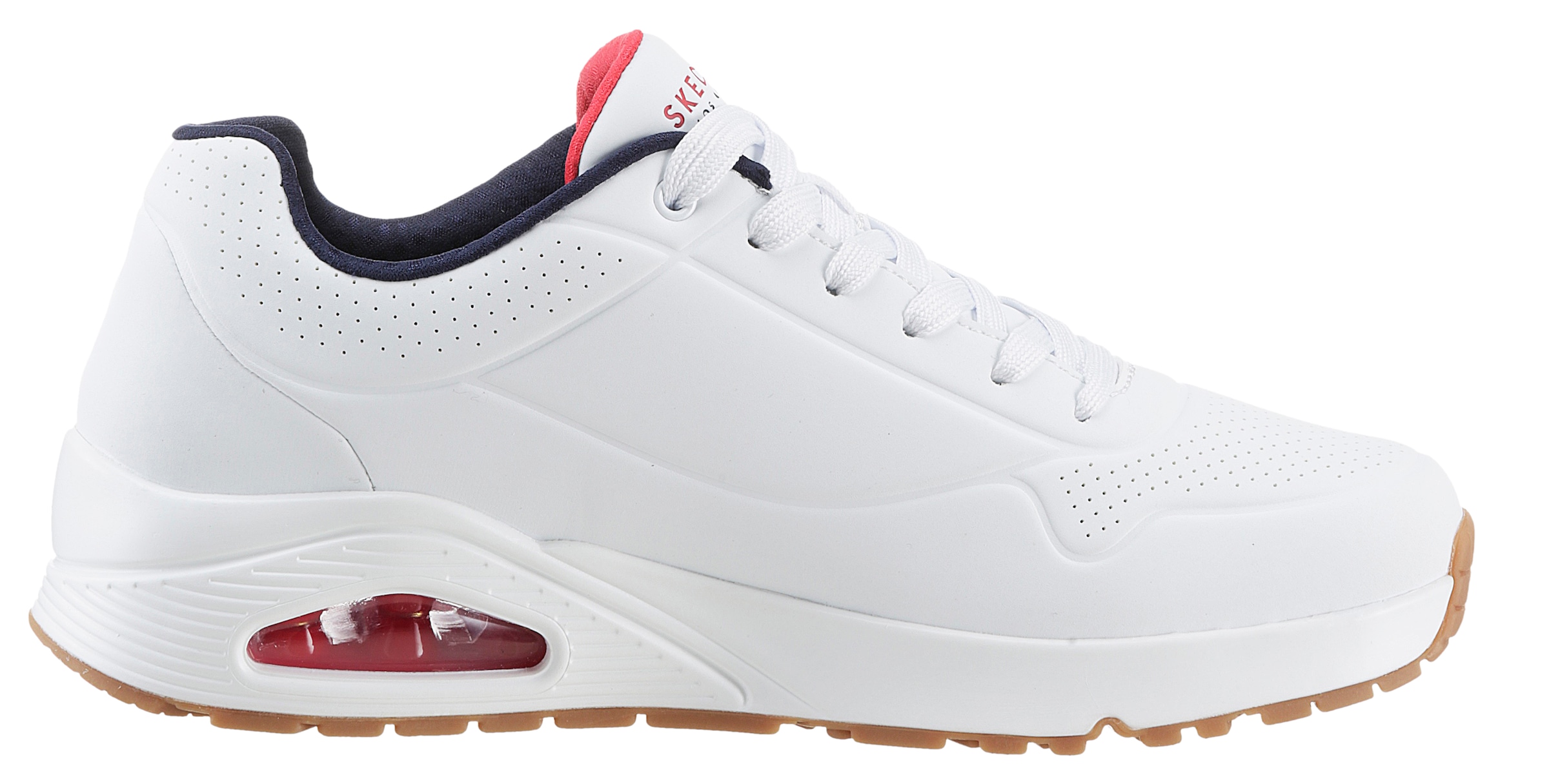 Skechers Sneaker »Uno - Stand on Air«  , Freizeitschuh, Halbschuh, Schnürschuh mit extra Dämpfung
