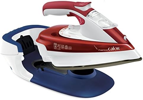 Fer à repasser Vapeur sans fil de 0,25L 2600W blanc rouge Calor