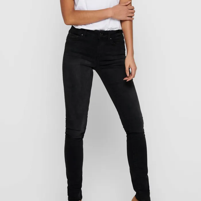 Only Blush Life Mid Skinny Jeans Dames