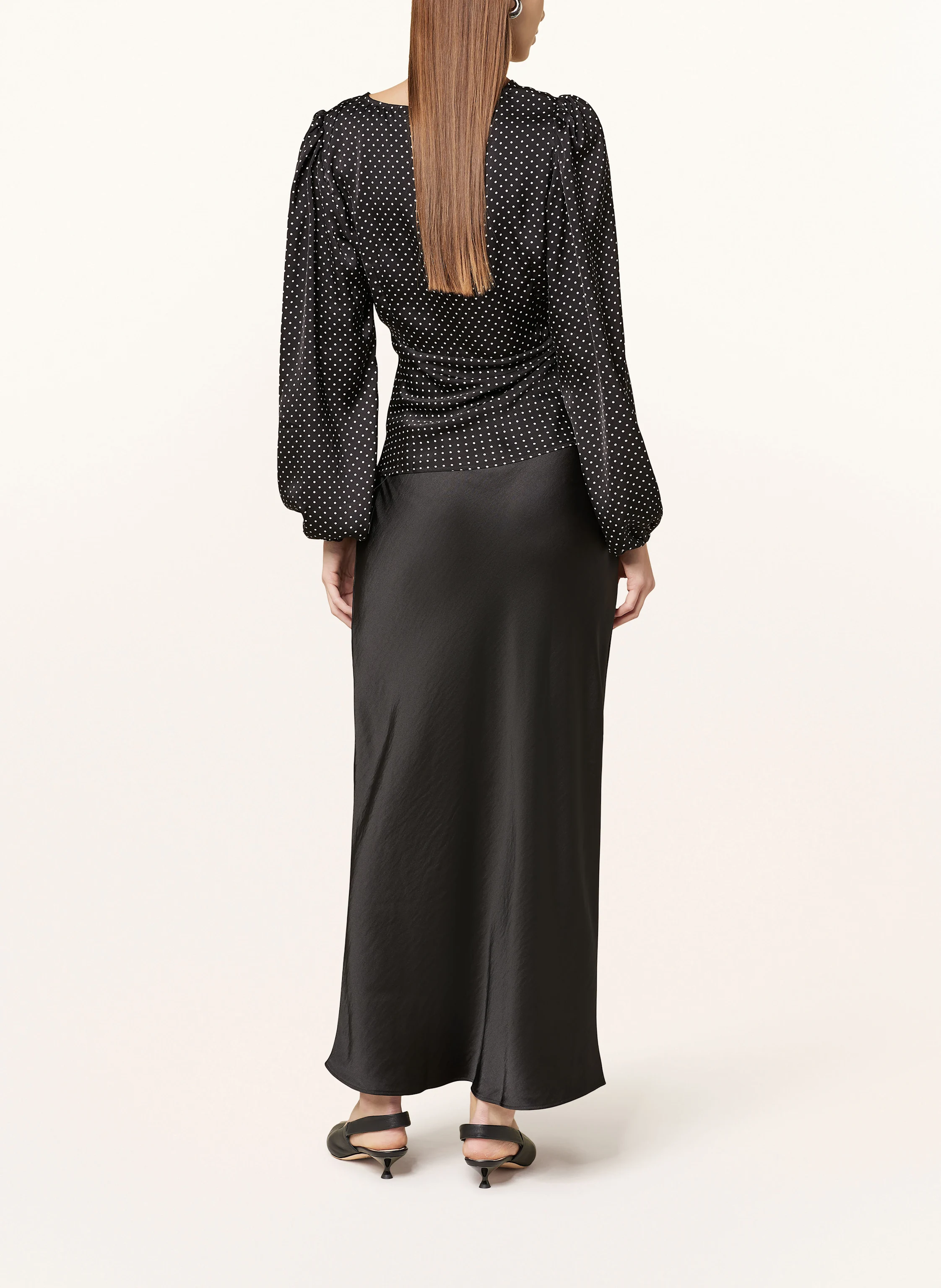 NEO NOIR Blusenshirt JANE aus Satin