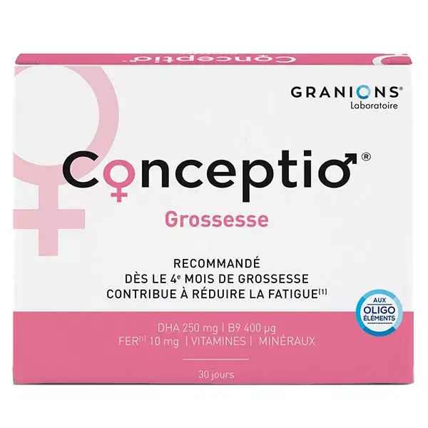 Granions Conceptio Gravidez 30 cápsulas e 30 cápsulas moles