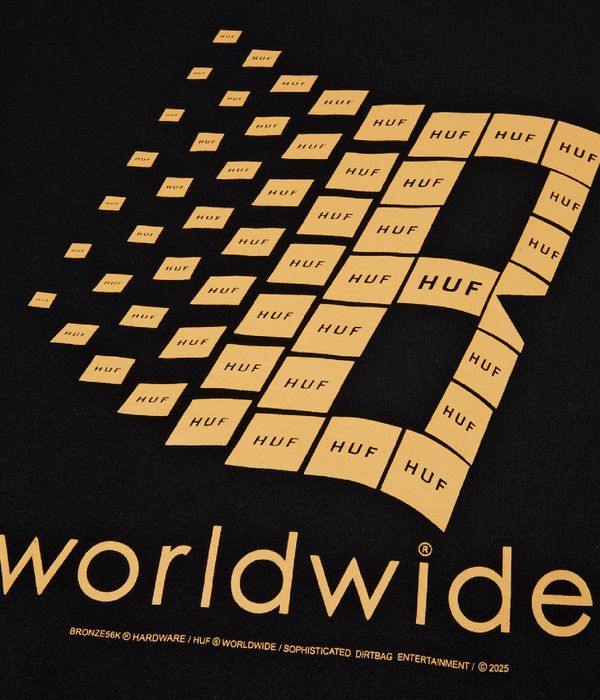 HUF x Bronze 56k Logo Sweatshirt (black)