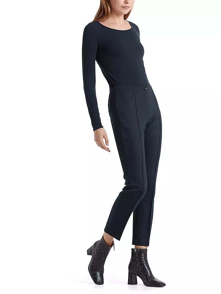MARC CAIN Businesshose 7/8 dunkelblau