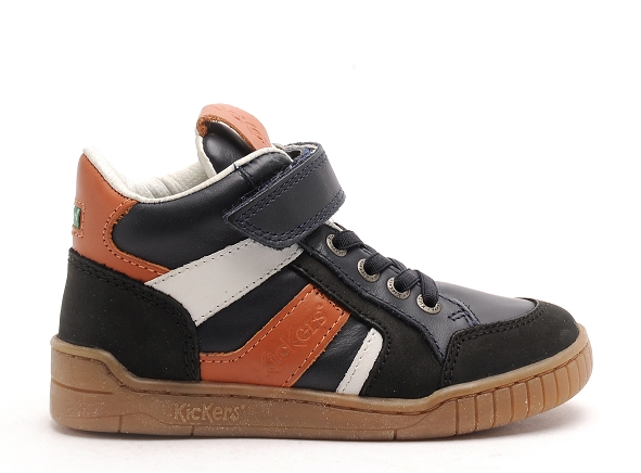 Kickers boots bottine enfant wincky cdt noir