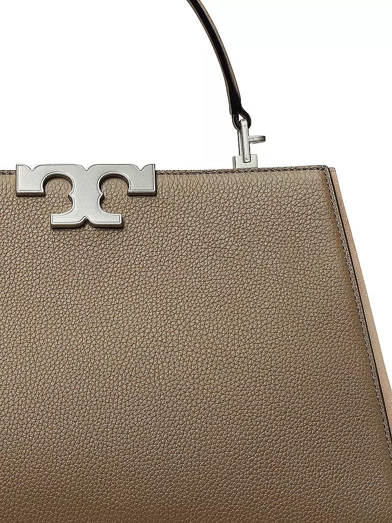 TORY BURCH Ledertasche - Henkeltasche ELEANOR braun
