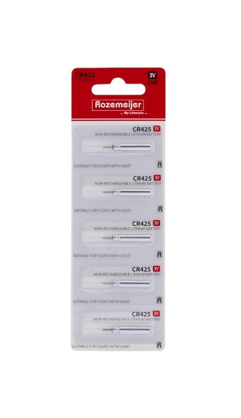 Piles pour flotteur lumineux Rozemeijer CR425 Lithium Battery Pack (5pcs) (non-rechargeable)