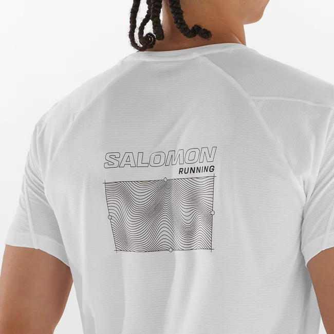 CROSS RUN GRAPHIC  Kurzarmshirt Herren