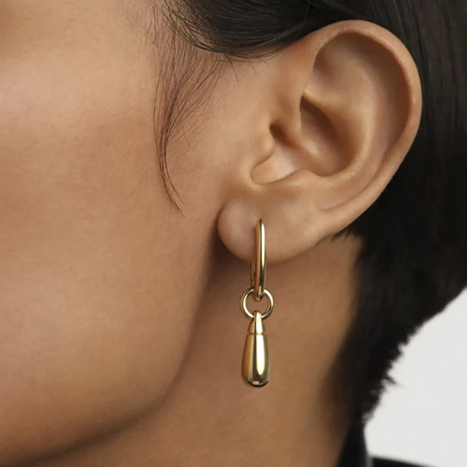 PDPAOLA Jupiter Single Ørering Single 18 kt. Forgyldt Sølv PG01-092-U