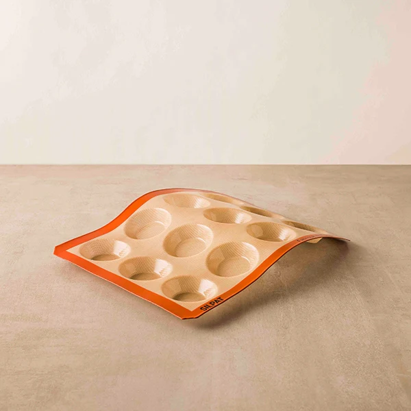 Plaque de 12 empreintes tartelettes Silpat