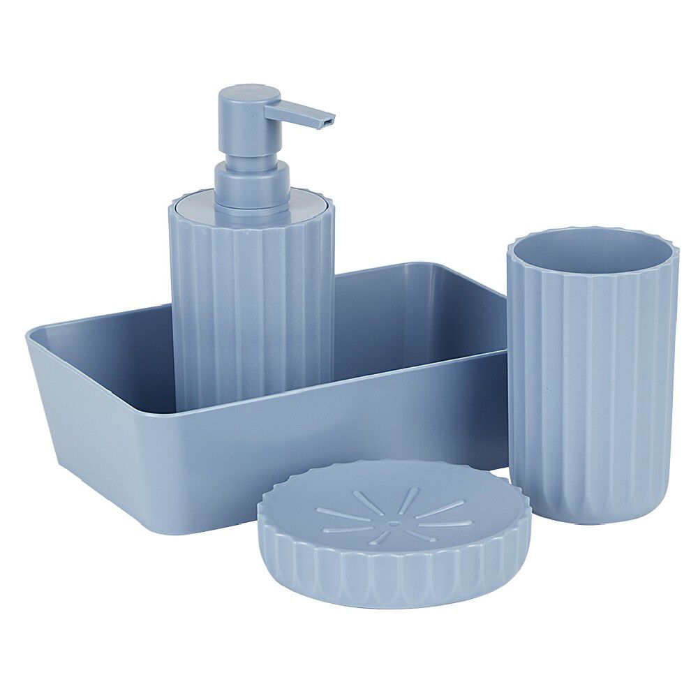 Set de rangement salle de bain 4 pièces