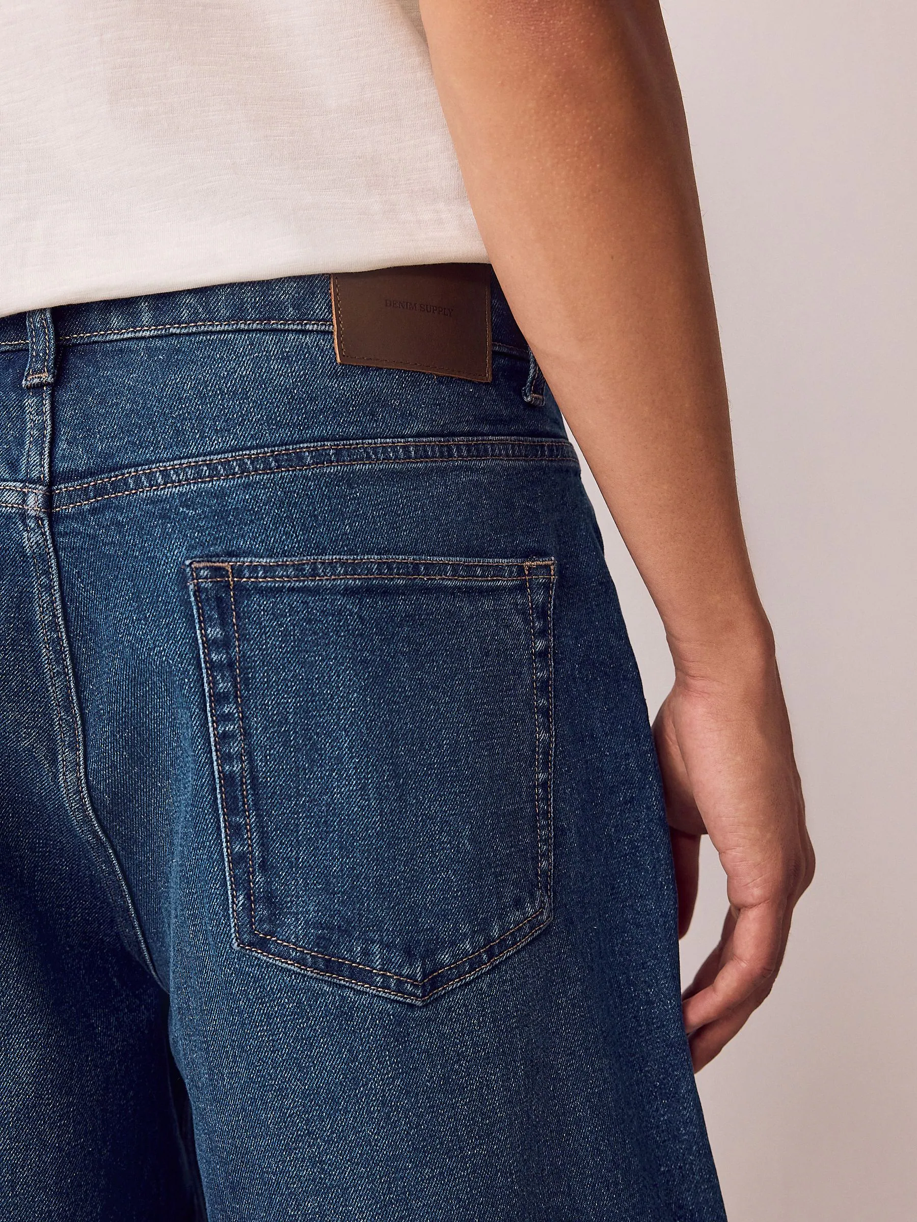 Blauw Klassiek Vintage - Barrel Fit - Vintage wash denim jeans