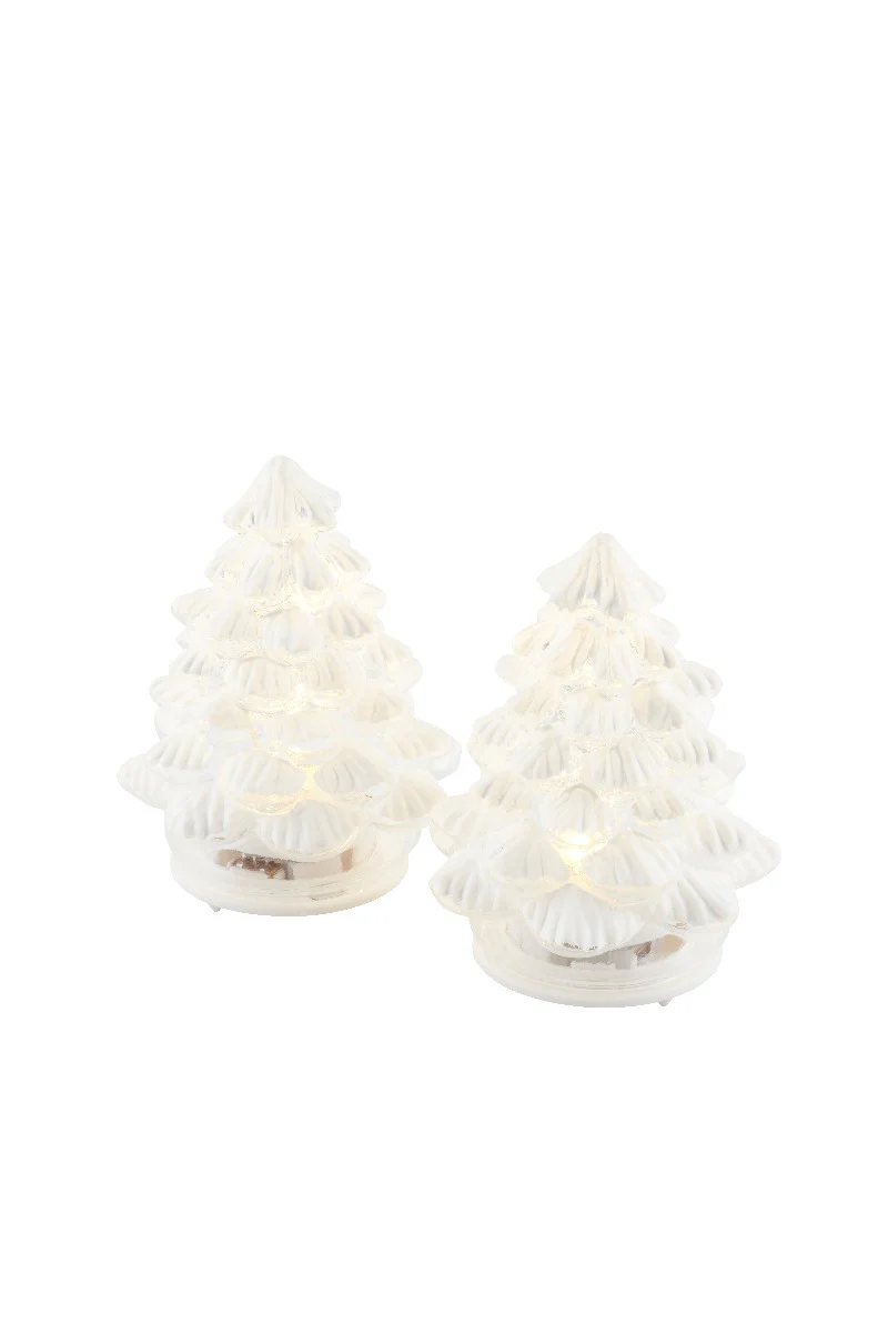 Sirius  Cilja LED træ, Snowy White, 2 stk. - H: 8 cm.