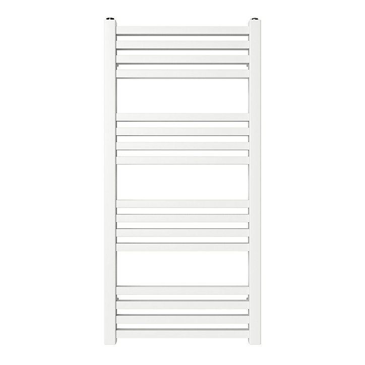 Sèche-serviettes eau chaude GoodHome Duala blanc 16 barres - 325 W