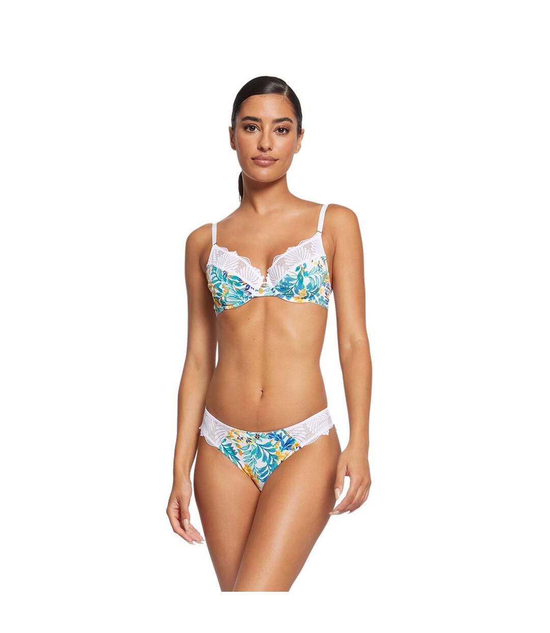 Soutien-gorge corbeille blanc Zoe