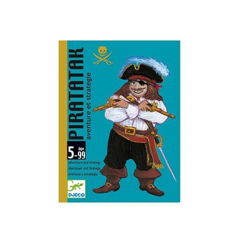 Jeu cartes 5-99y piratatak djeco