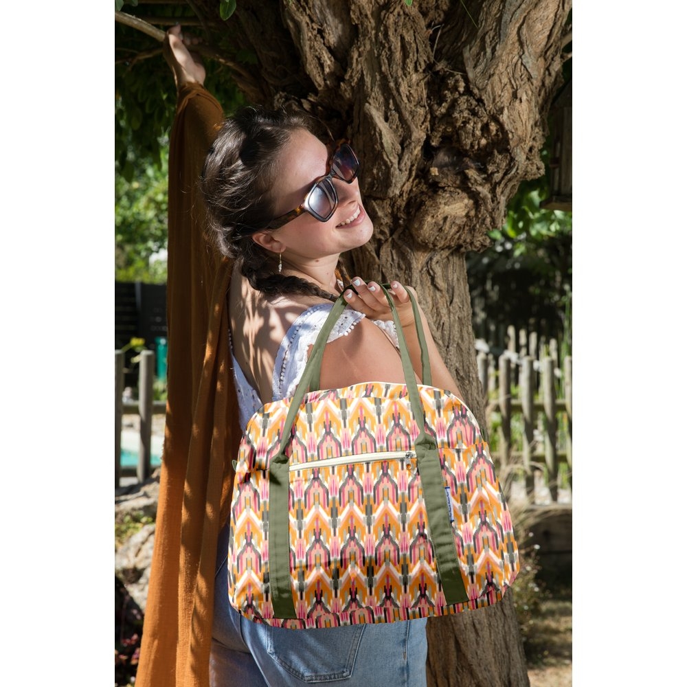 Sac Bowling Ikat Ocre