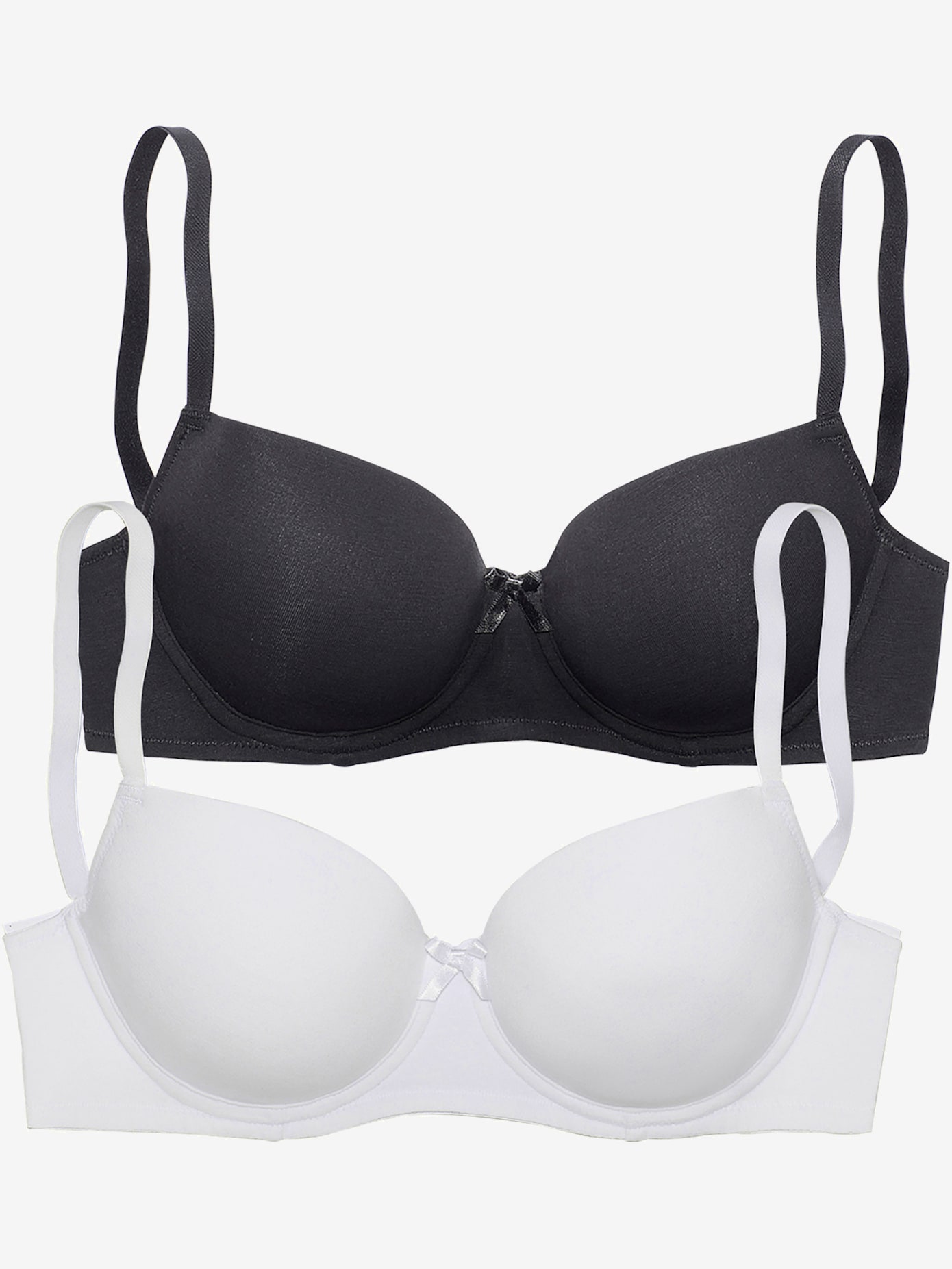 Soutien-gorge à coques classique, nœud décoratif