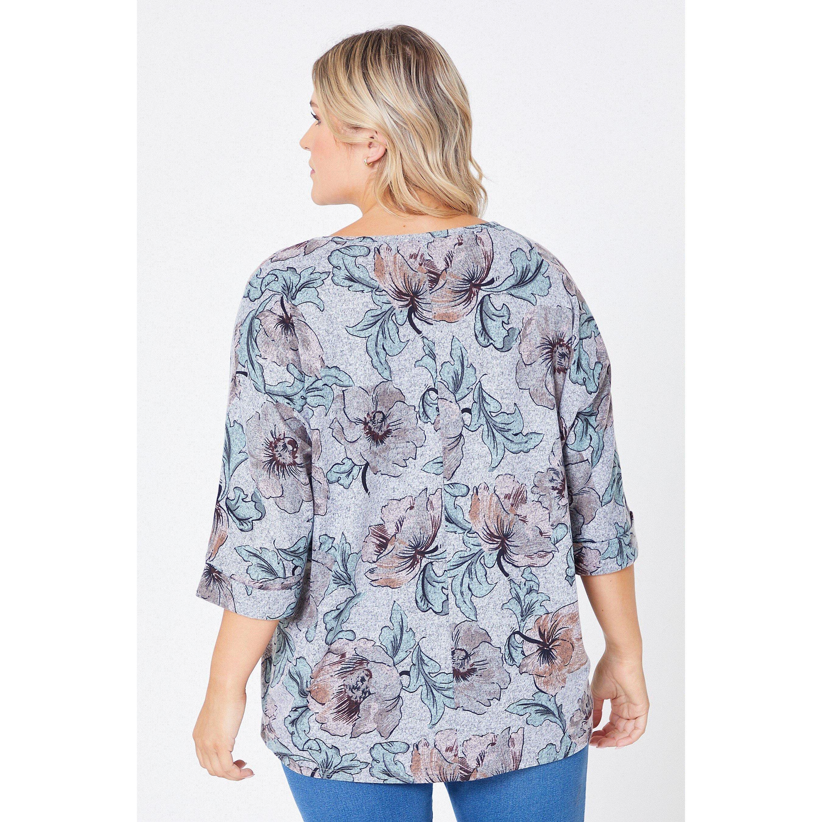 Be You Ladies Floral Supersoft Tunic