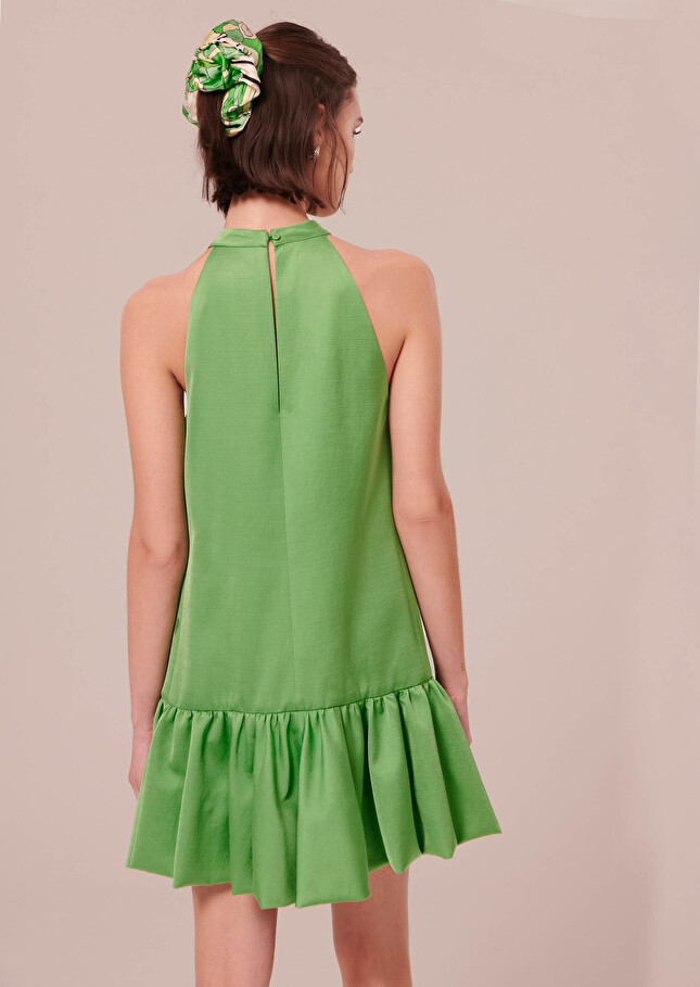 Robe Rivieraverte satinée