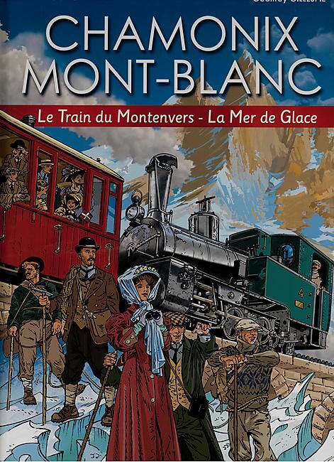 ELISA GIACOMOTTI - BD TRAIN DE MONTENVERS LA MER DE GLACE