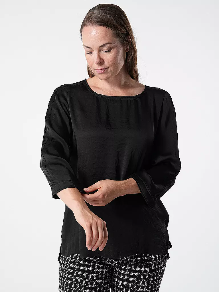 MARC CAIN Bluse schwarz